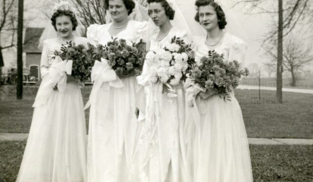 Gelinlikler hep beyaz değildi